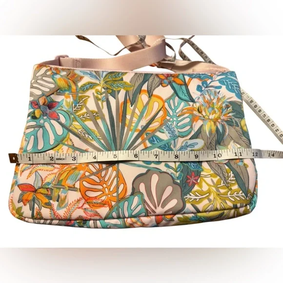 Vera Bradley • Utility Small Crossbody Bag/Recycled Cotton • Rain Forest Canopy - Picture 14 of 14